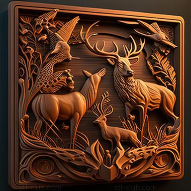 3D модель Игра Симулятор охоты 2 (STL)